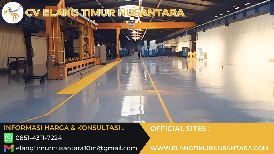 Jasa Epoxy Lantai Kualitas Terbaik di Medan