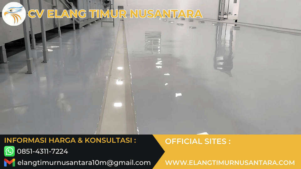 Kontraktor Epoxy Lantai Pontianak Terpercaya