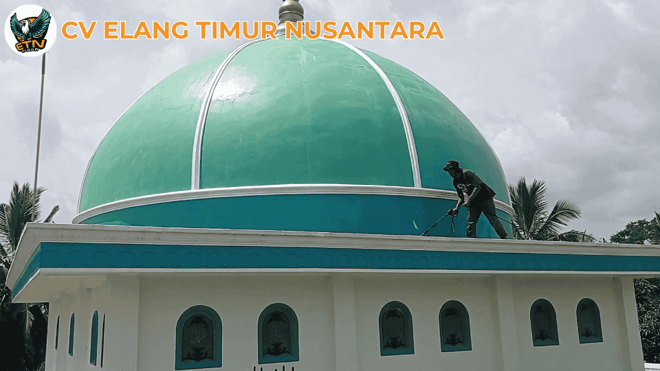 waterproofing kubah masjid (3)