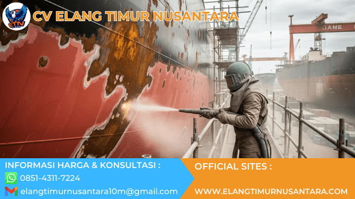 sandblasting kapal 1