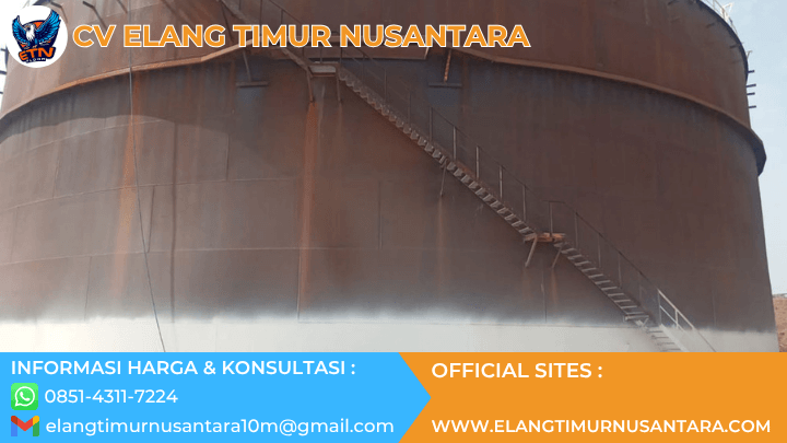 sandblasting tangki 1