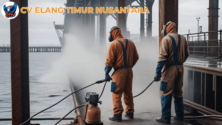 jasa sandblasting Batam 2