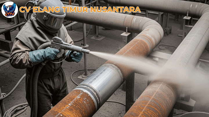 jasa sandblasting Bogor 3