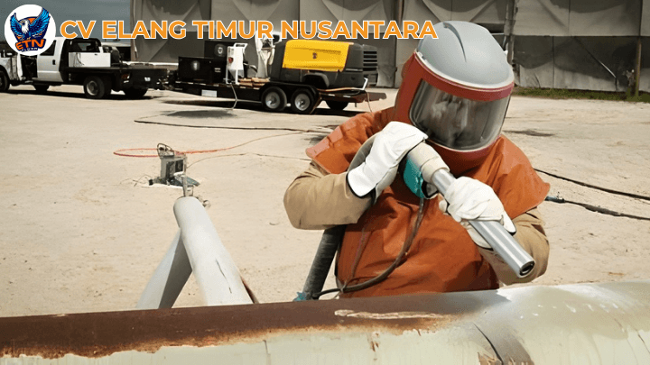 jasa sandblasting Palembang 2