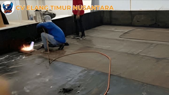 membran bakar lantai 2