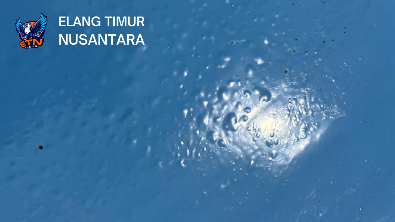 Epoxy Menggelembung (Bubble)