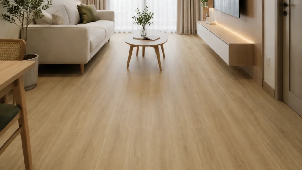 lantai vinyl moderen elegan