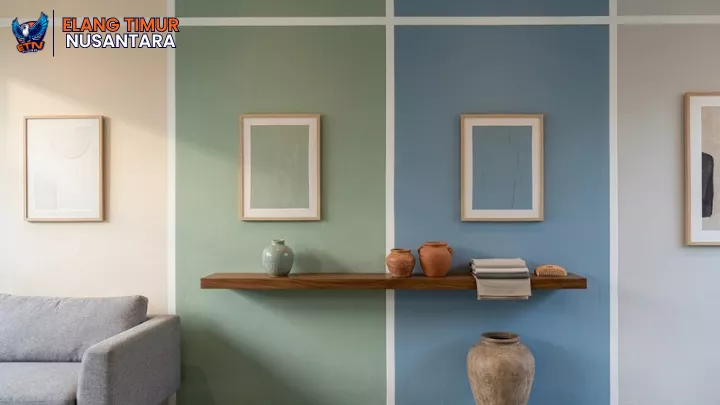 pilihan warna cat dinding dalam rumah