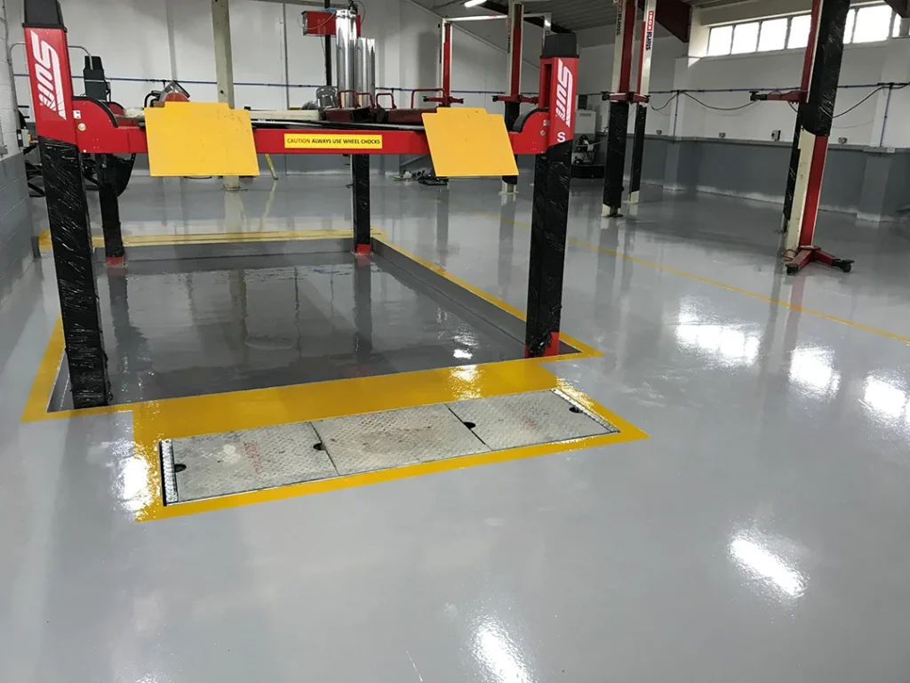 Epoxy Lantai Surabaya untuk Bengkel