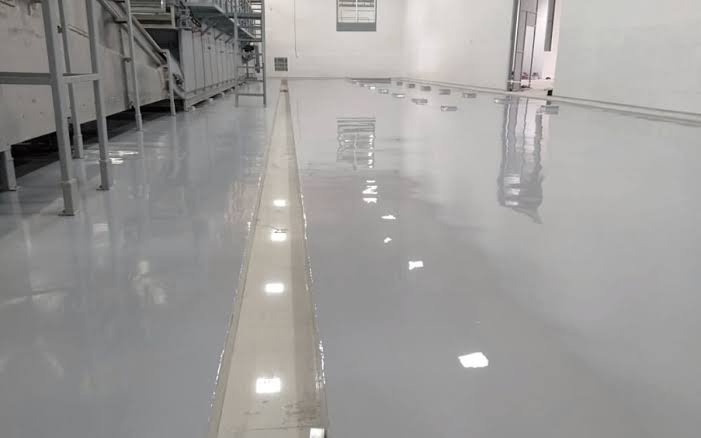 Epoxy Self Leveling untuk Pabrik