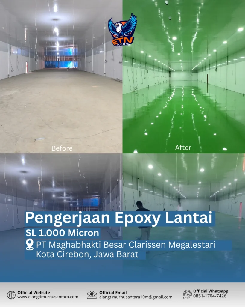 Jasa Epoxy Lantai Bergaransi Terbaik di Jakarta untuk Lantai Profesional dan Berkualitas
