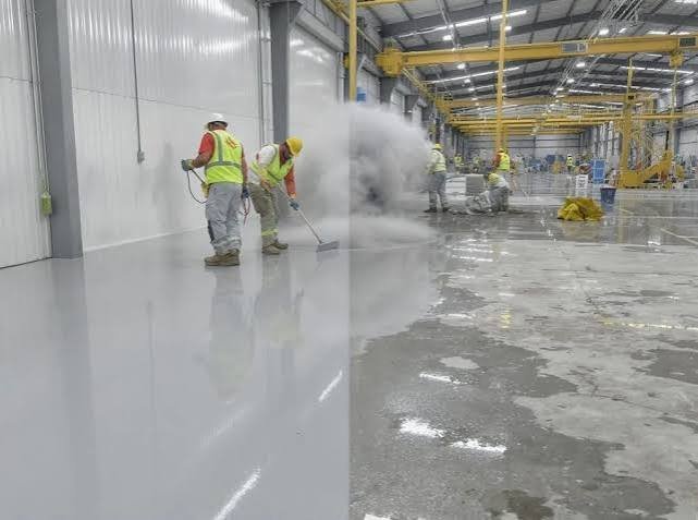 Epoxy Lantai Kilang Petrokimia Tuban untuk Kebutuhan Area IndustriEpoxy Lantai Kilang Petrokimia Tuban untuk Kebutuhan Area Industri