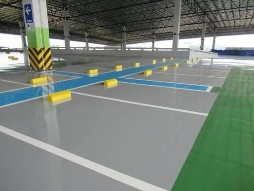 Jasa Epoxy Lantai Gedung Parkir Bertingkat