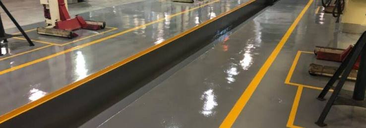 Jasa Epoxy Lantai Terminal dan Halte Bus: Solusi Lantai Kuat, Aman, dan Mudah Dirawat