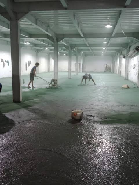 Trowel Finish + Floor Hardener Lantai