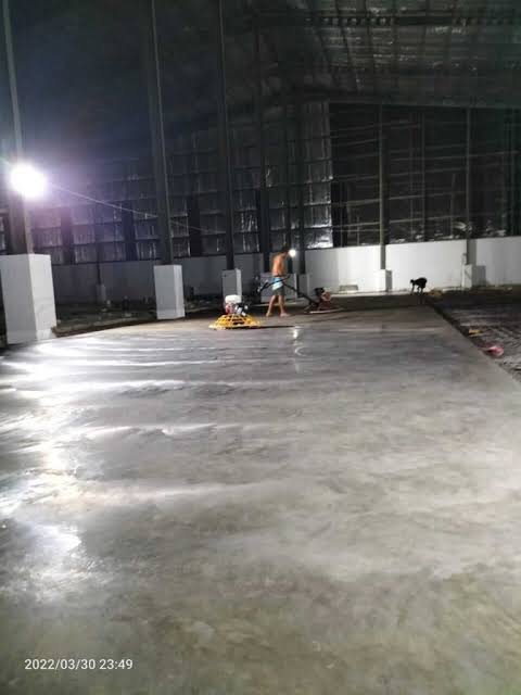 Trowel Finish Lantai Basement Parkiran