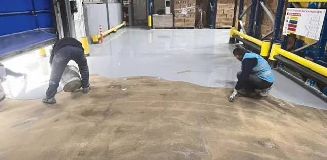 Epoxy Lantai Pabrik Semen