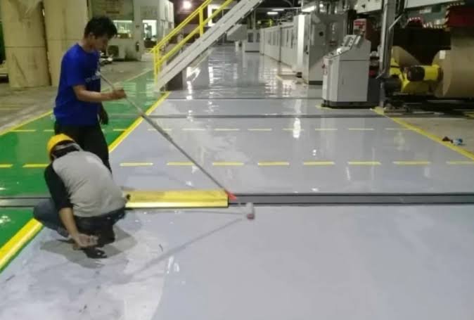 Jasa Epoxy Lantai Gudang & Pabrik Denpasar-Gianyar Bali